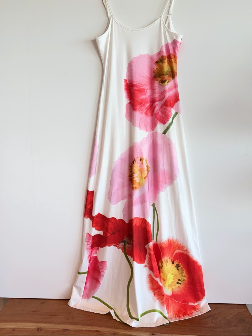 With Harper Lu Citrus Poppy Maxi Dress Size S